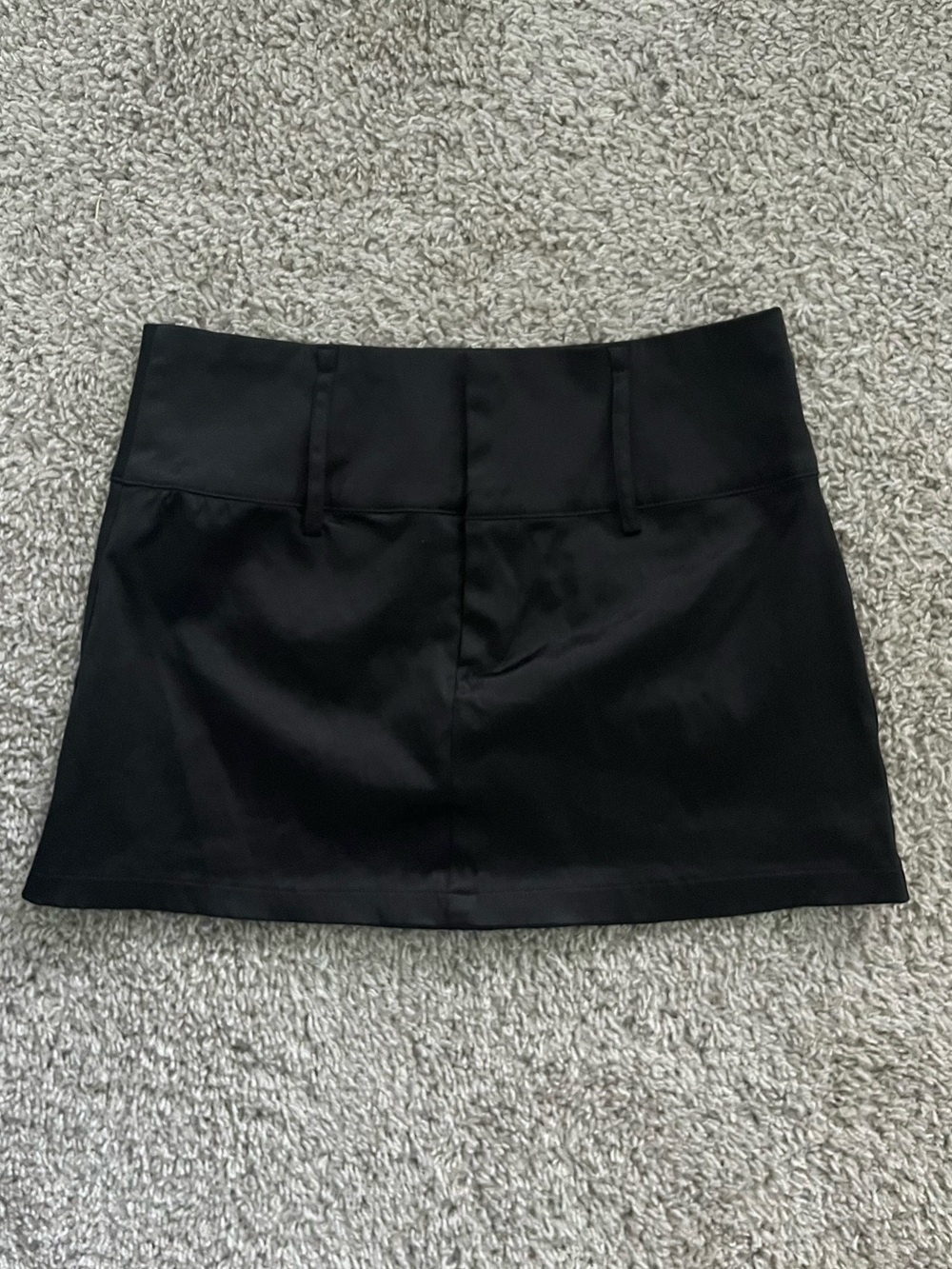 Classic Black Women's Going Out Mini Micro Skirt Size Small